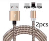 Android Type c Three-in-One Magnetic Suction Head Charging Cable