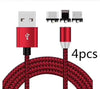 Android Type c Three-in-One Magnetic Suction Head Charging Cable